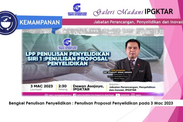 Penulisan Proposal Penyelidikan