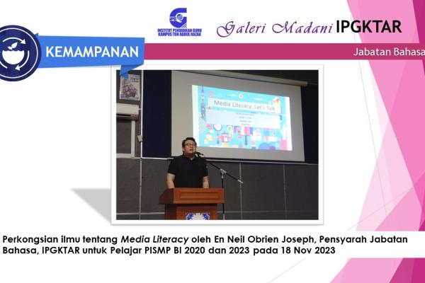 Perkongsian Ilmu Media Literacy